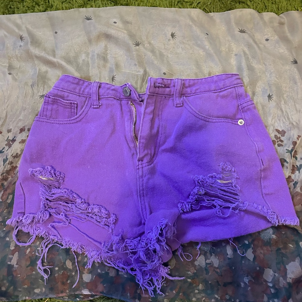 Purple Jean Shorts💜